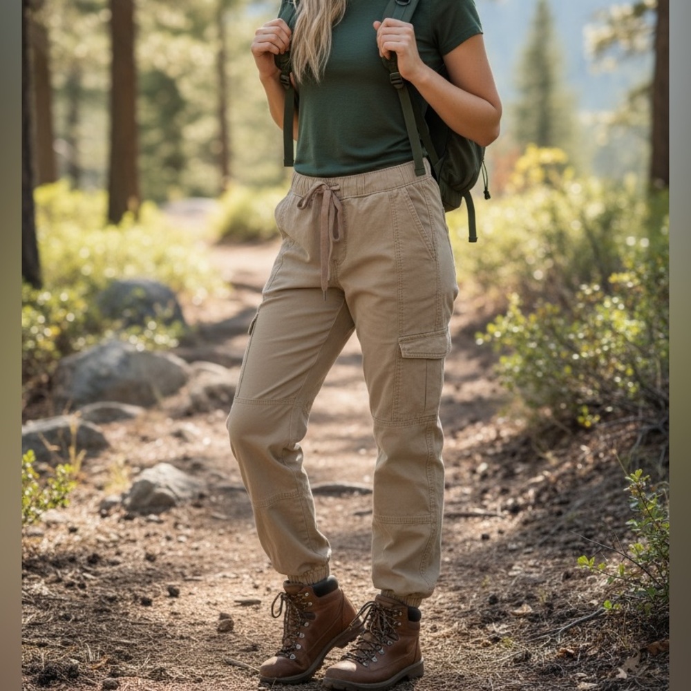 Sincerely Jules Tan Cargo Pants